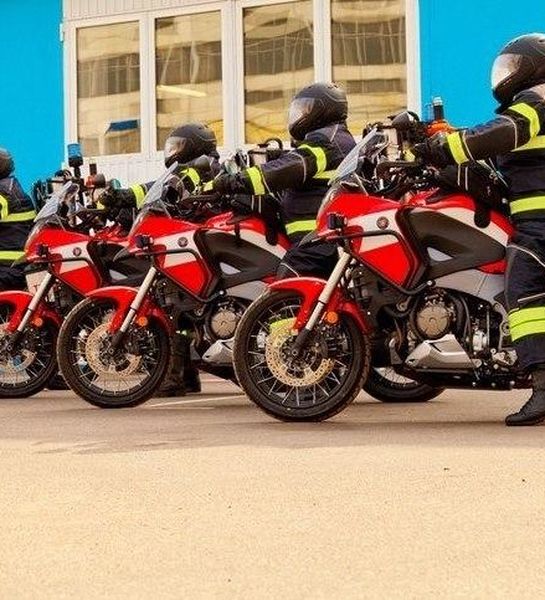 Столичные пожарно-спасательные мотоциклы приступили к дежурству