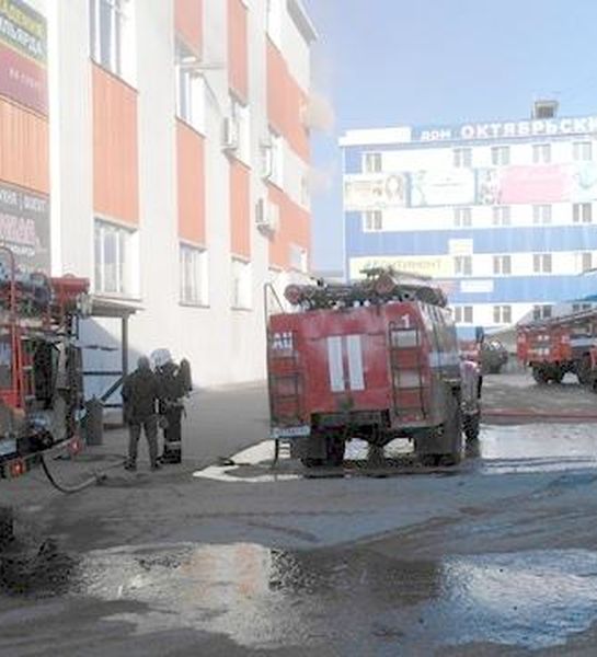 В батут-центре в Улан-Удэ вспыхнул пожар