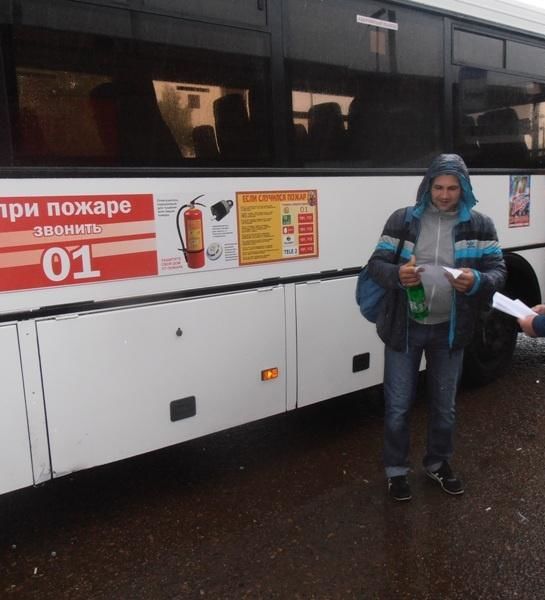 В Красноярском крае на рейс вышел противопожарный автобус
