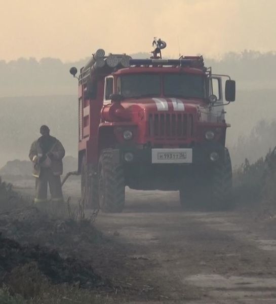 Пожары в пригородах Воронежа и в Воронежской области