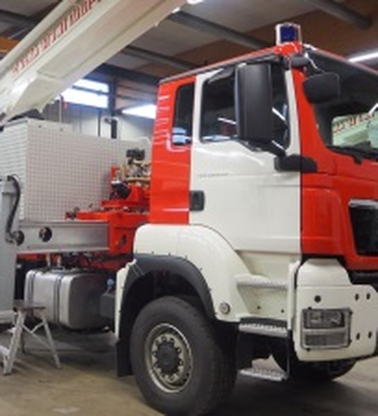 Новый пожарный пеноподъемник для порта Козьмино