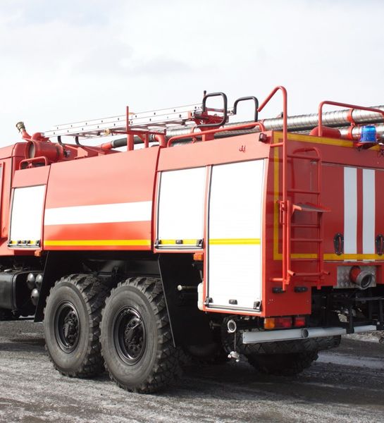 Новые аэродромные пожарные автомобили поступили в аэропорт «Магас» в Ингушетии