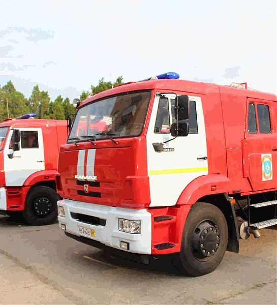 В Крыму пополнение в парке пожарно-спасательной техники