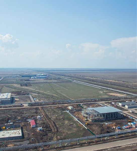На территории особой экономической зоны «Тольятти» ведется строительство пожарного депо