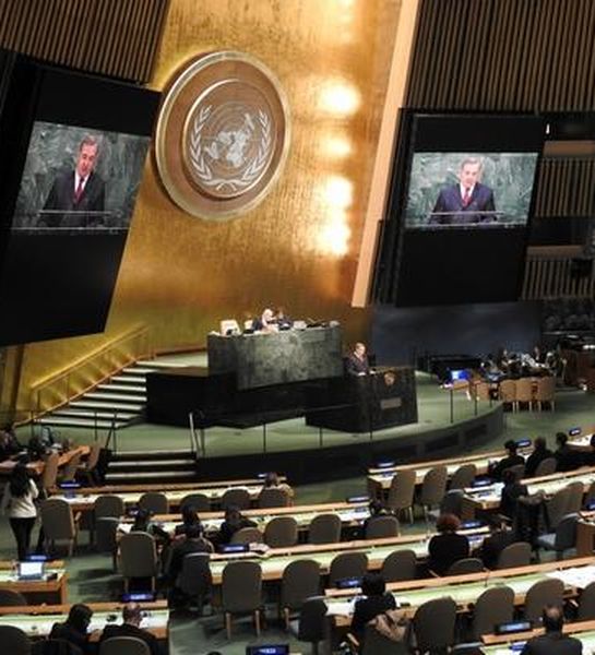 Министр МЧС России Владимир Пучков выступил на сессии Генеральной ассамблее ООН