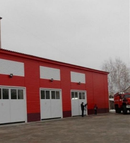 В Удмуртской республике открыли пожарное депо после реконструкции. 