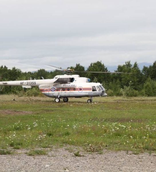 Вертолет Ми-8 вылетел для тушения природного пожара в отдаленном районе Камчатского края