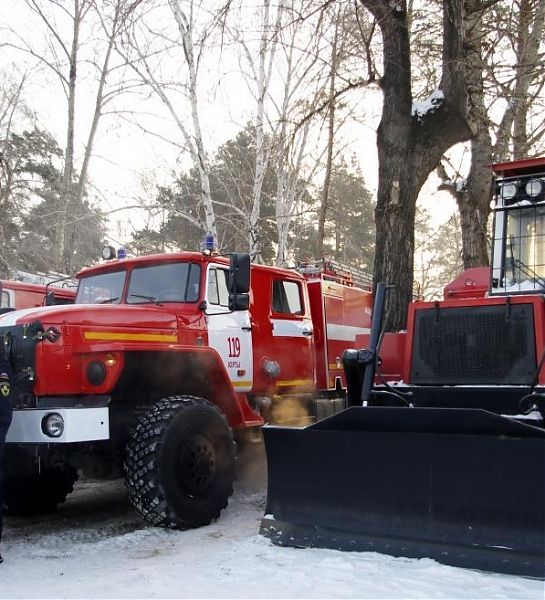 Новая техника поступила в подразделения пожарно-спасательной службы Иркутской области