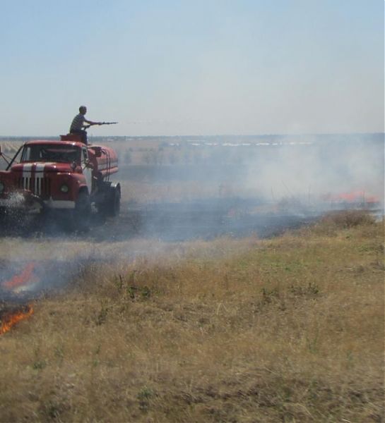 В Крыму за неделю ликвидировано около 300 загораний на полях