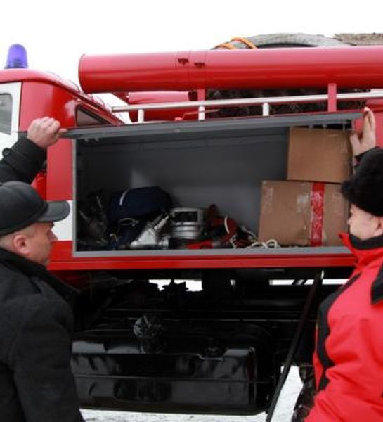 Новые пожарные машины в Архангельской области