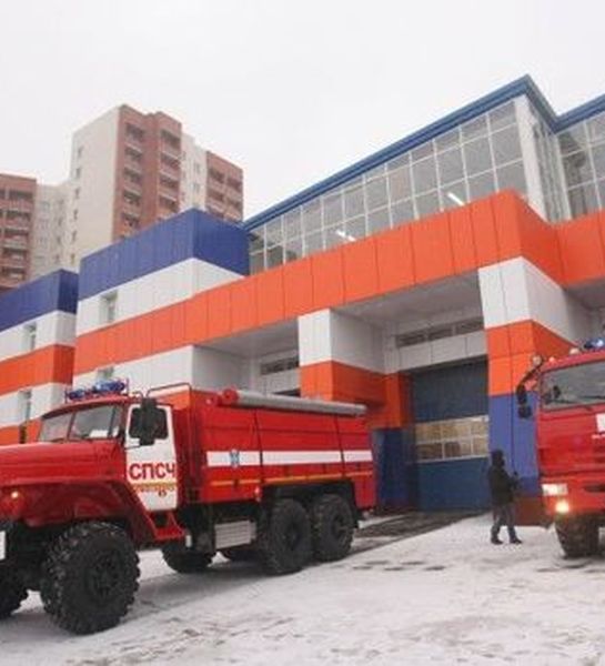 Новое пожарное депо в Новосибирске