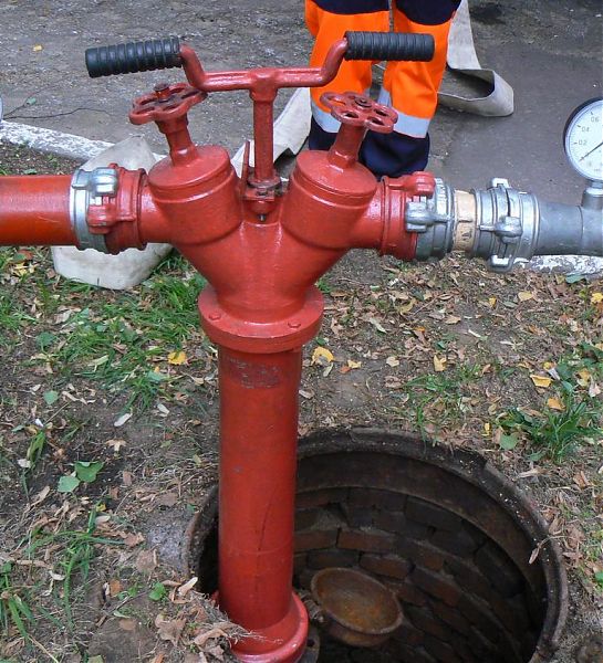 Проверка гидрантов и пожарных водоемов