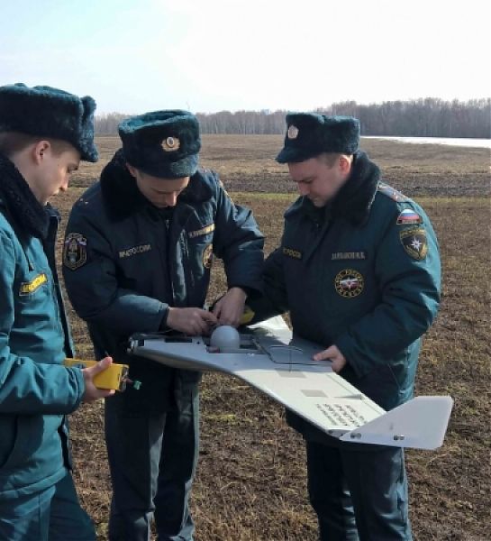 С началом пожароопасного периода Орловские пожарные активнее применяют беспилотные летательные аппараты