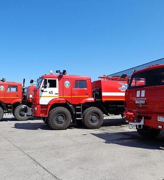 Аэропорт «Храброво» закупил новую пожарную технику