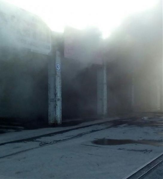 На складе в Новосибирске потушен крупный пожар