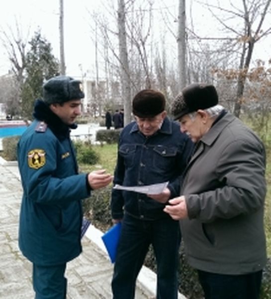 Отдел надзорной деятельности по г. Дагестанские Огни провел противопожарные  встречи  с жителями города.