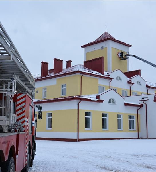Новая пожарная часть открыта в Могилеве.
