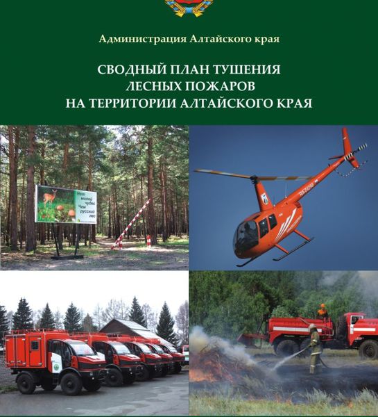 Алтайский край. План тушения лесных пожаров будет согласован в Рослесхозе