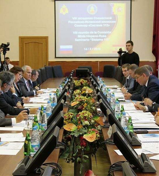 Санкт-Петербург посетила делегация Министерства внутренних дел Королевства Испания