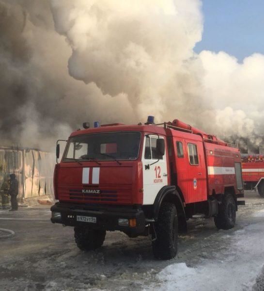 Из Новосибирска в районы области отправлены пожарные для оказания помощи в борьбе с пожарами