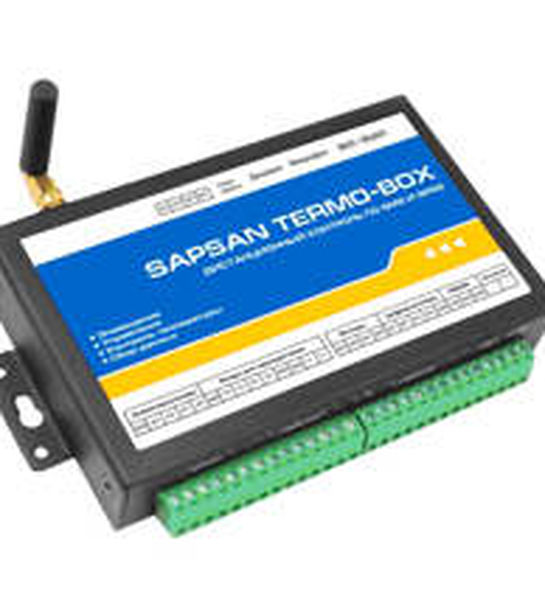 Интеллектуальная охранная GSM-сигнализация с функцией контроля температуры Sapsan TERMO-BOX