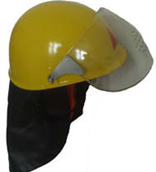 Каска пожарного КП-К (желтая)
