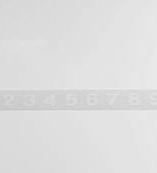 Наклейка 'Набор белых цифр (от 0 до 9)'