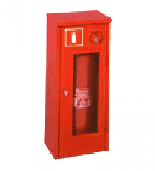 Шкаф для огнетушителя ШПО-103НОК (навесной открытый красный)