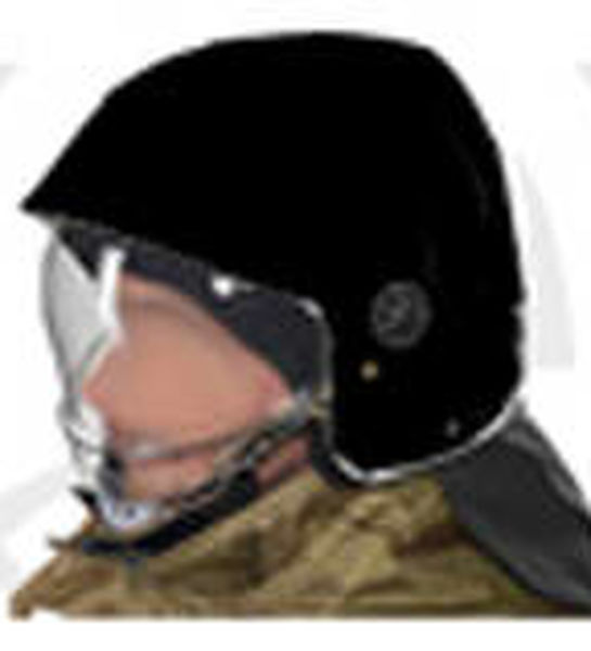 Шлем пожарного ШПМ-С (черный)