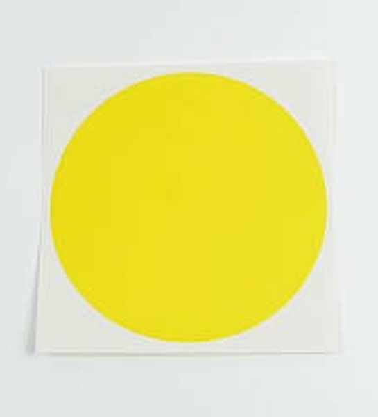 Знак 'Осторожно' (желтый круг) 150х150 мм