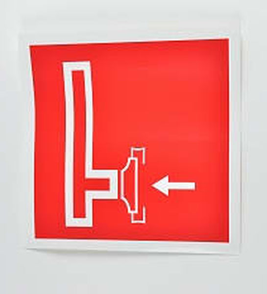 Знак 'Пожарный сухотрубный стояк' (ГОСТ Р 12.4.026-2001) 200х200 мм