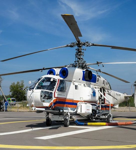 Пожарные Московского авиационного центра обеспечивают безопасность столицы