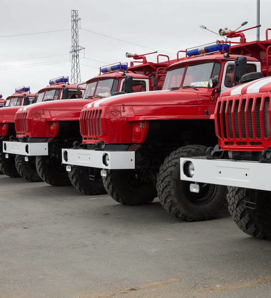 Пожарные Сахалина получат 8 новых пожарных автомобилей