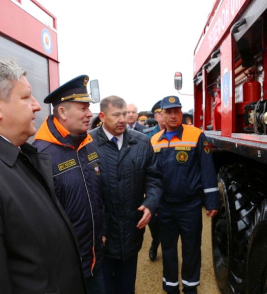 В селе Гнилуши Липецкой области открыли новый пожарно-спасательный пост