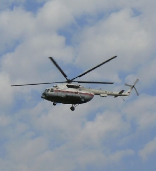 Ми-8 вылетел из Хабаровска в Приамурье на борьбу с пожарами