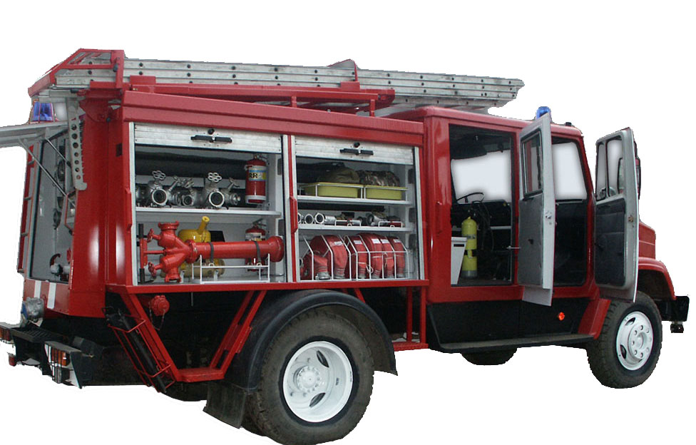 Резервный пожарный автомобиль