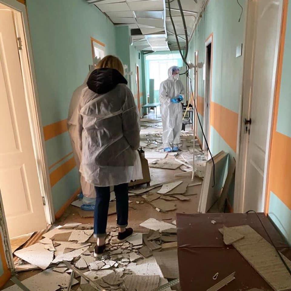 Пожар в Челябинске больнице коронавирус